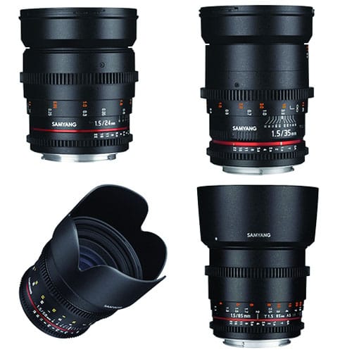 BUNDLEs Essential Lens Combo - Professional cinema equipment for rent