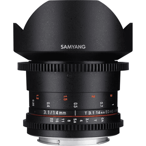 Samyang 14 mm T2.8 - Professional cinema equipment for rent